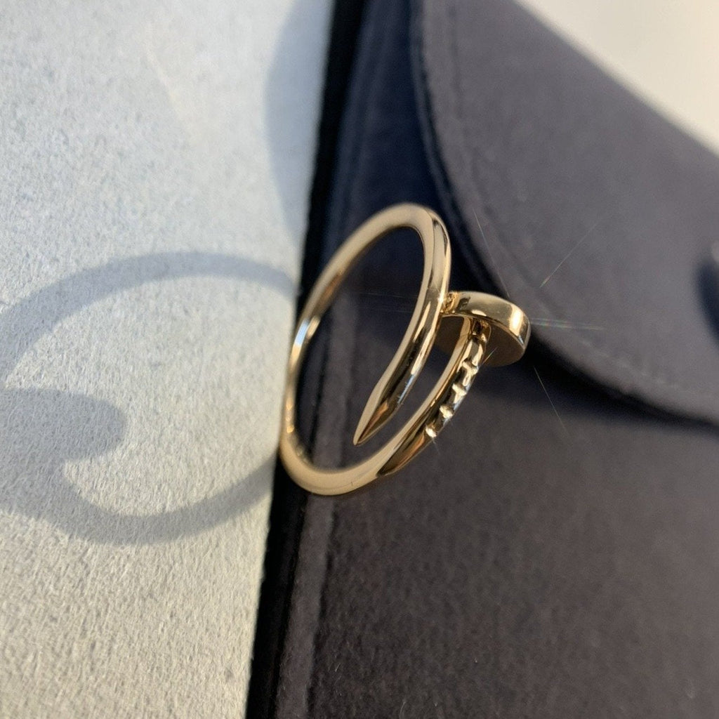 CARTIER JUSTE RING 1.8MM PINK GOLD