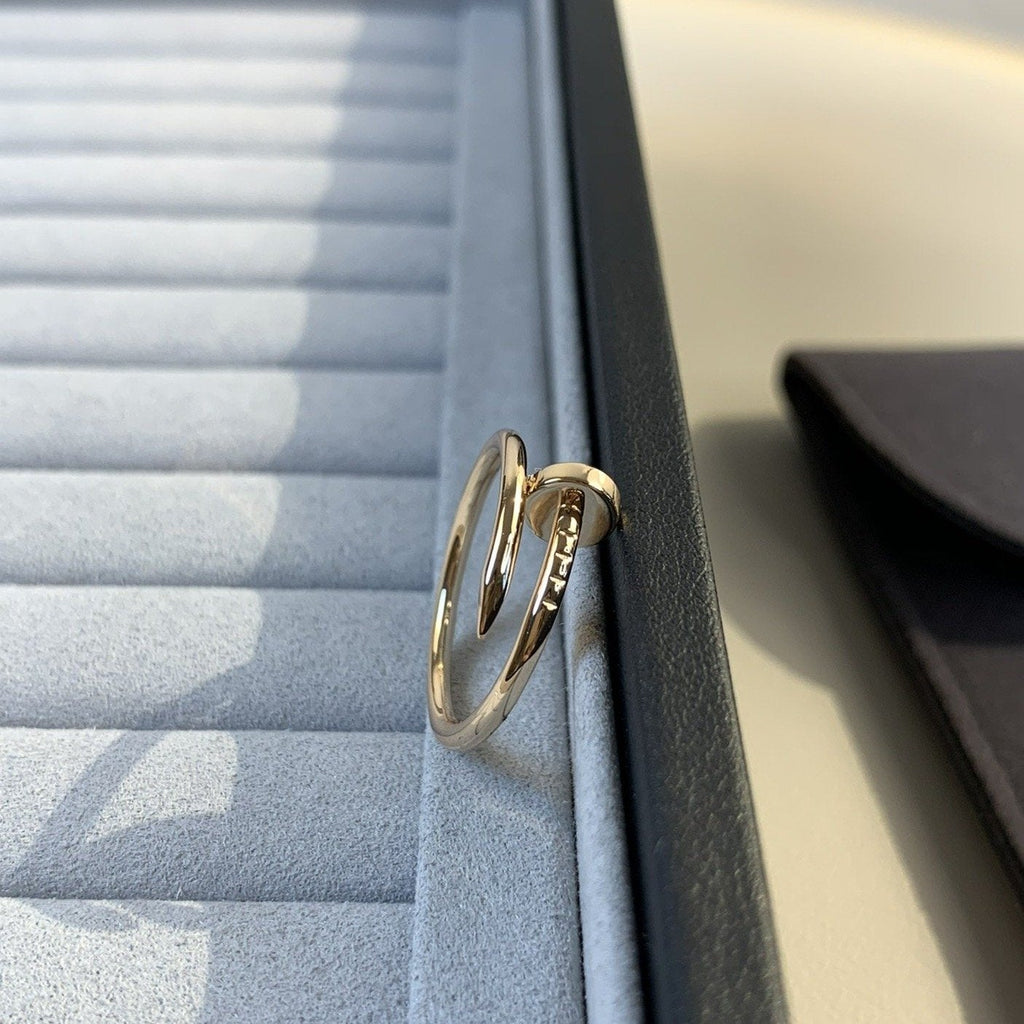 CARTIER JUSTE RING 1.8MM PINK GOLD