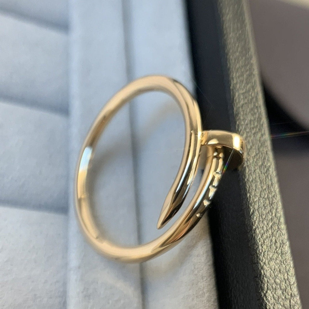 CARTIER JUSTE RING 1.8MM PINK GOLD