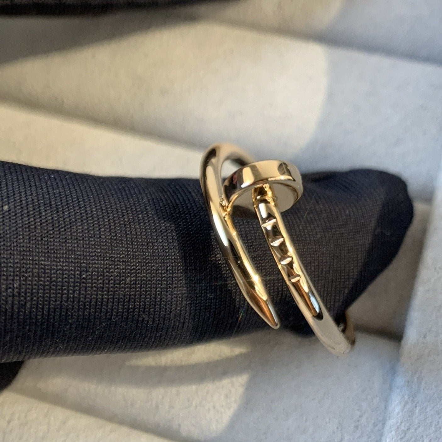 CARTIER JUSTE RING 1.8MM PINK GOLD