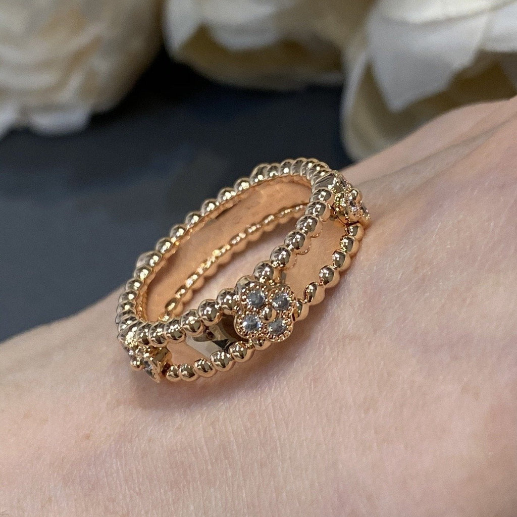 Van Cleef & Arpels SWEET CLOVERS RING 5.5MM