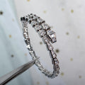 Bvlgari SERPENTI BRACELET 3.8MM SILVER DIAMOND