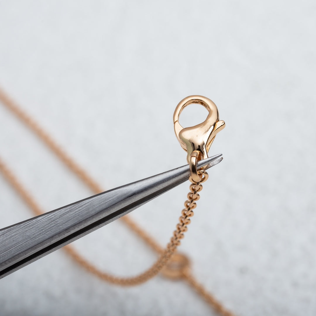 Bvlgari PARENTESI NECKLACE PINK GOLD
