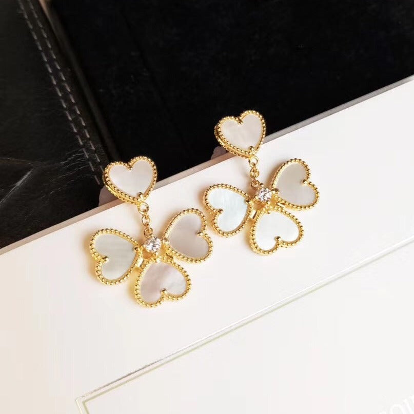 Van Cleef & Arpels SWEET CLOVER MOP EARRINGS