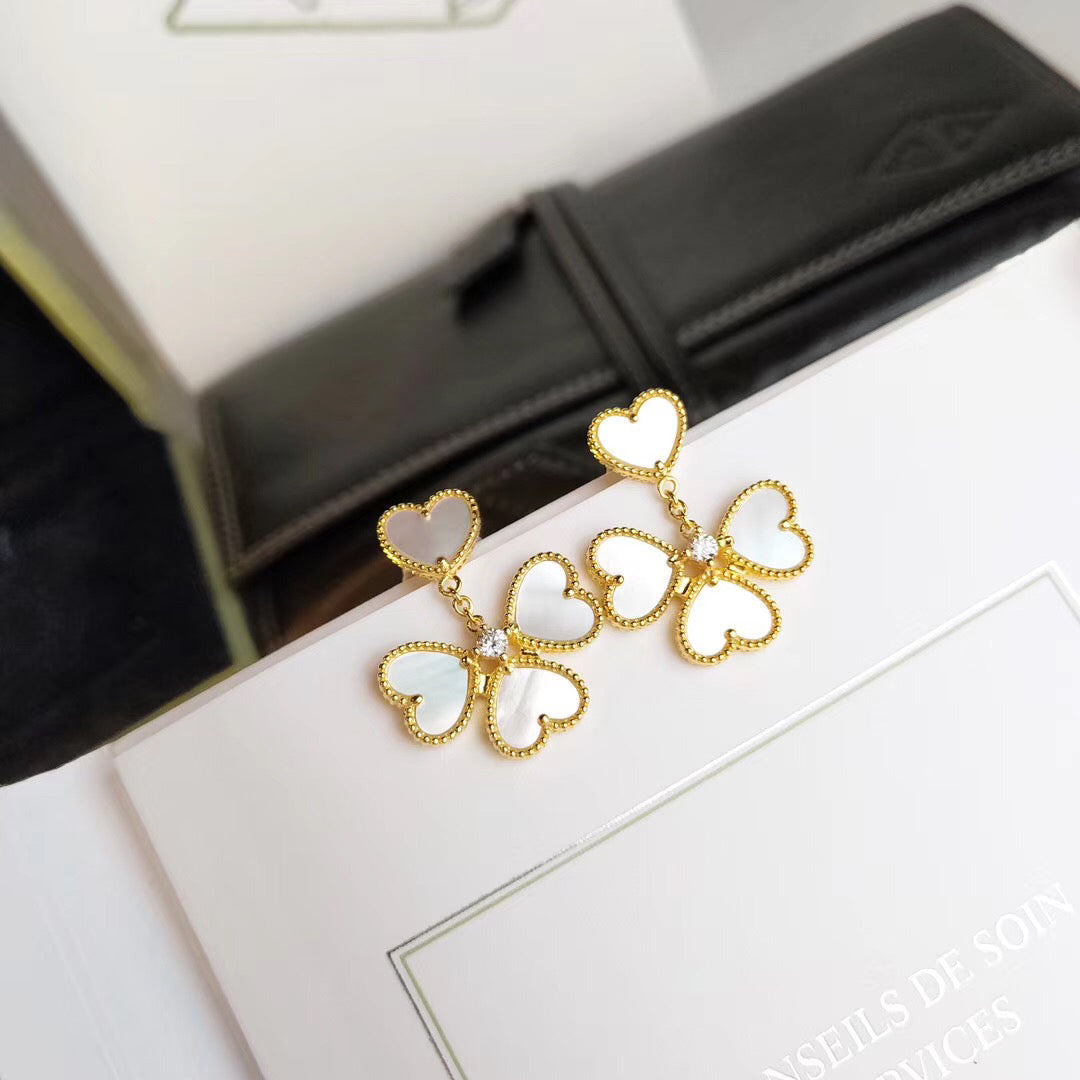 Van Cleef & Arpels SWEET CLOVER MOP EARINGS