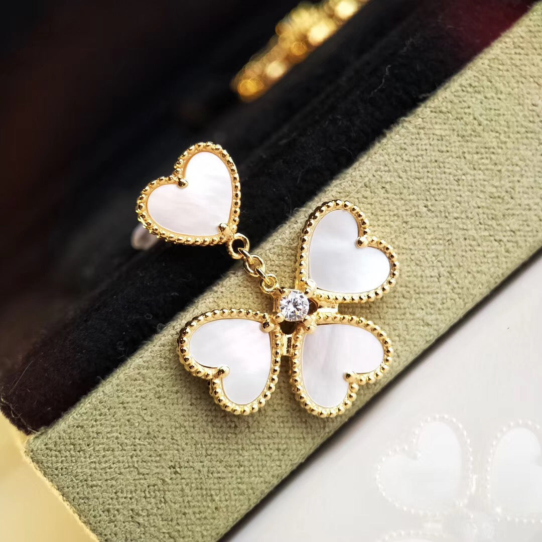 Van Cleef & Arpels SWEET CLOVER MOP EARINGS