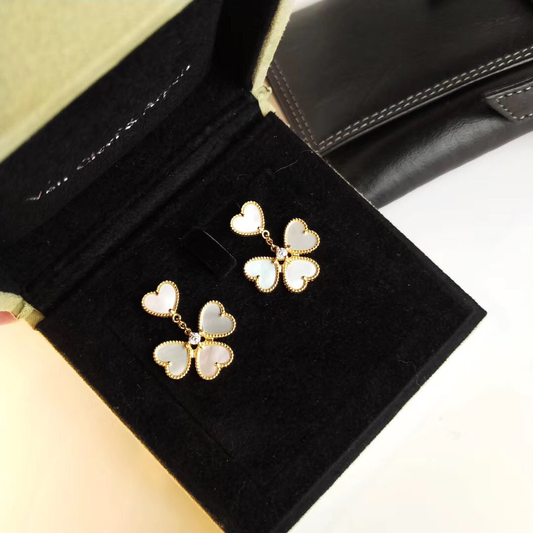 Van Cleef & Arpels SWEET CLOVER MOP EARINGS