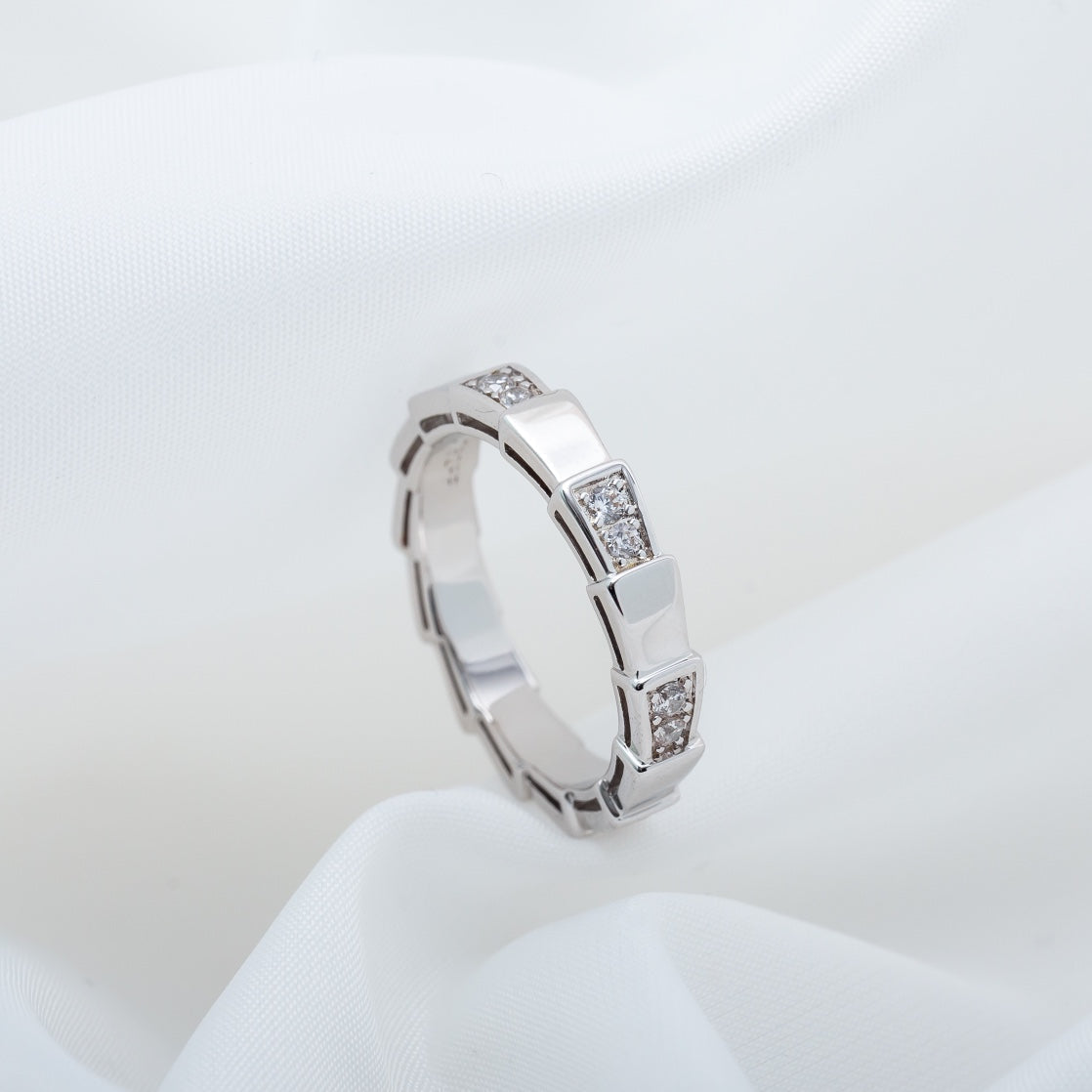 Bvlgari SERPENTI RING SILVER  3MM