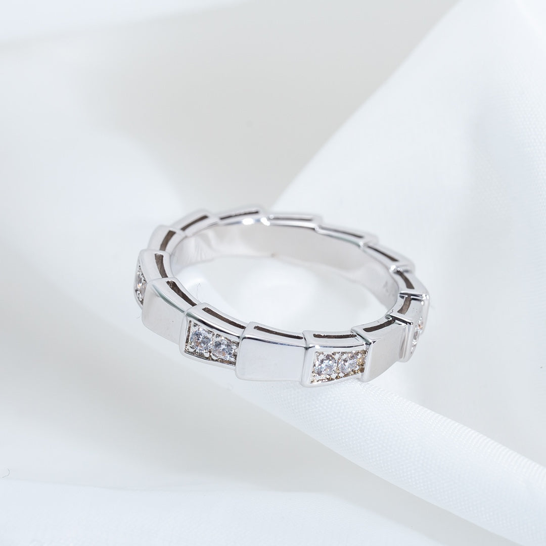 Bvlgari SERPENTI RING SILVER  3MM