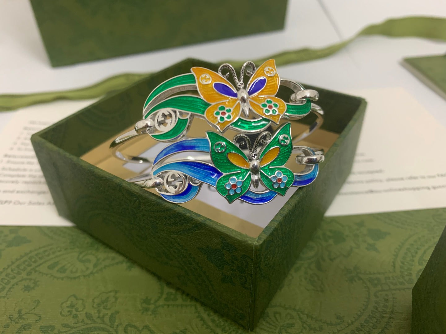 GUCCI BUTTERFLY BRACELET