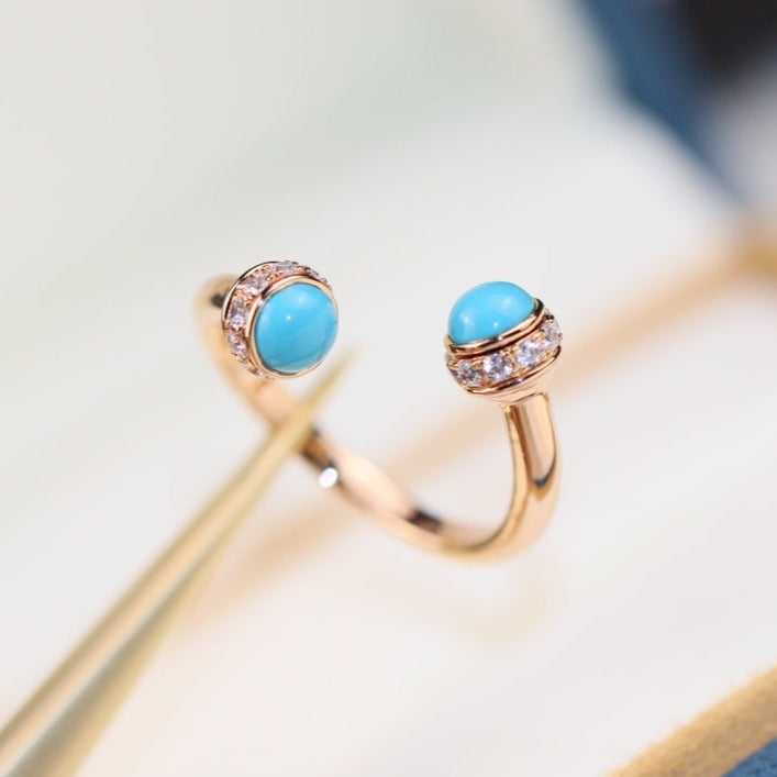 PIAGET POSSEISION TURQUOISE DIAMOND RING