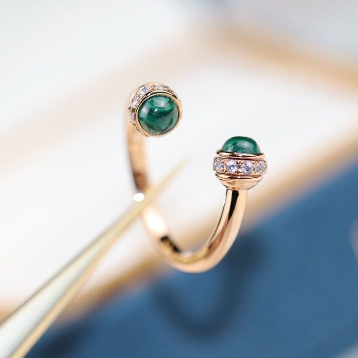 PIAGET POSSEISION MALACHITE DIAMOND RING