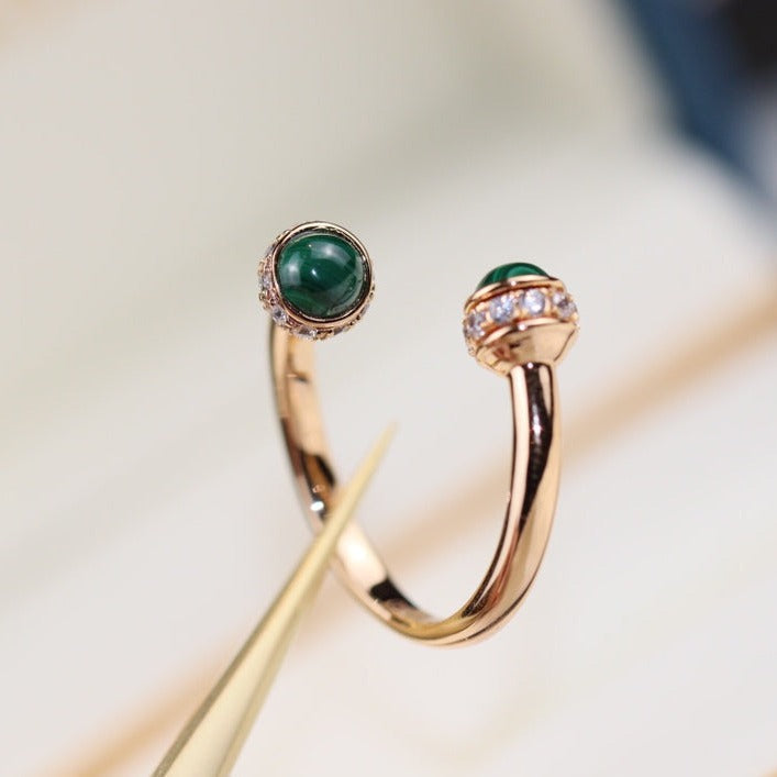PIAGET POSSEISION MALACHITE DIAMOND RING