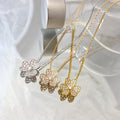 Van Cleef & Arpels FLOWER DIAMOND NECKLACE