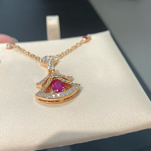 Bvlgari DREAM NECKLACE RUBY DIAMOND