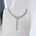 Bvlgari SERPENTI FULL DIAMOND NECKLACE