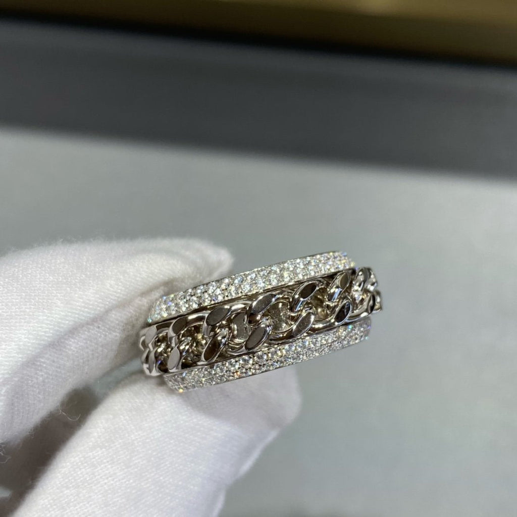 PIAGET SILVER CHAN POSSEISSION DIAMOND RING