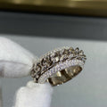 PIAGET SILVER CHAN POSSEISSION DIAMOND RING