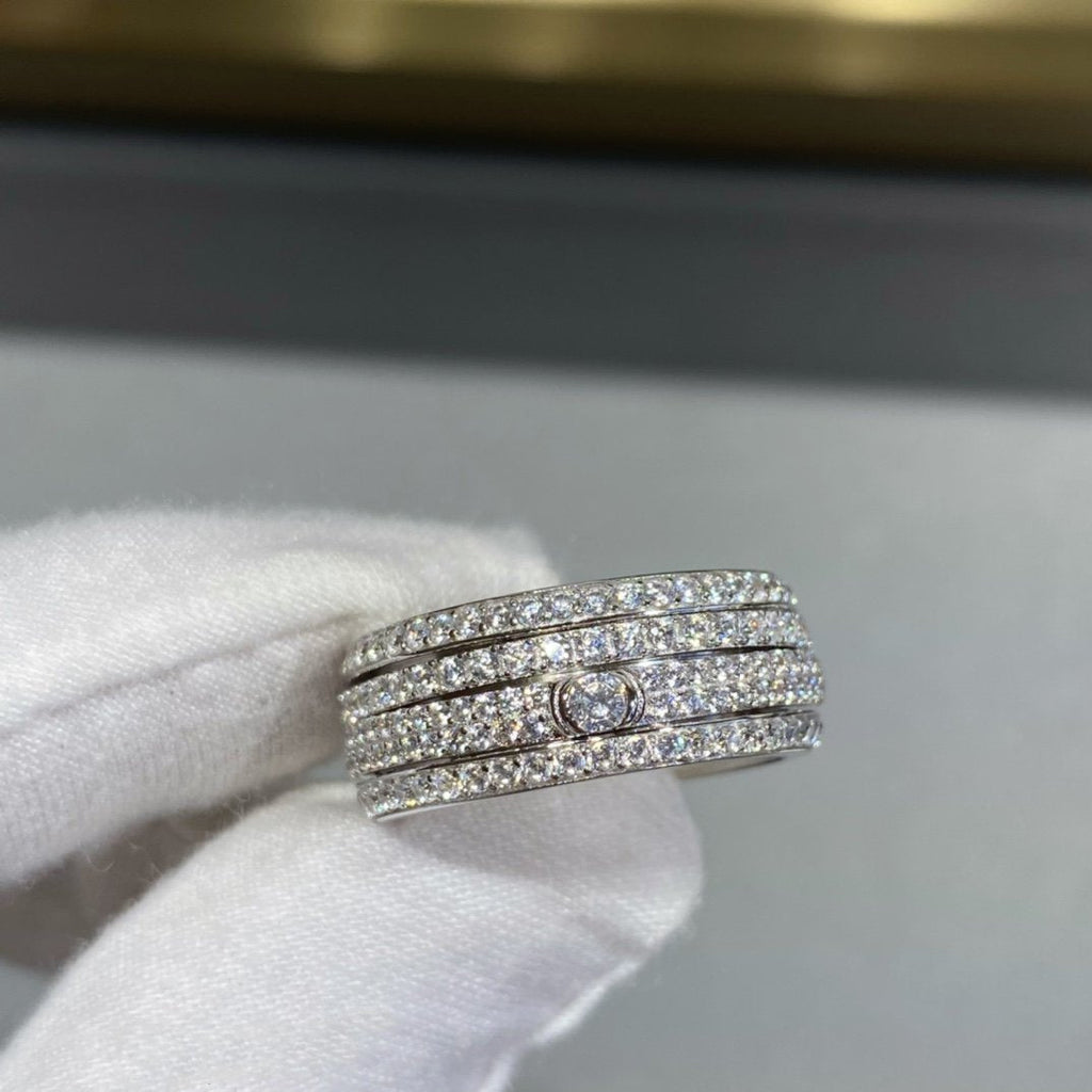 PIAGET POSSEISSION DIAMOND PAVED RING