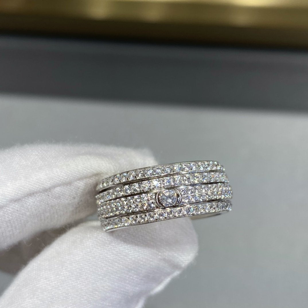PIAGET POSSEISSION DIAMOND PAVED RING