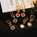 CHOPARD HAPPY HEART DIAMOND PINK GOLD NECKLACE