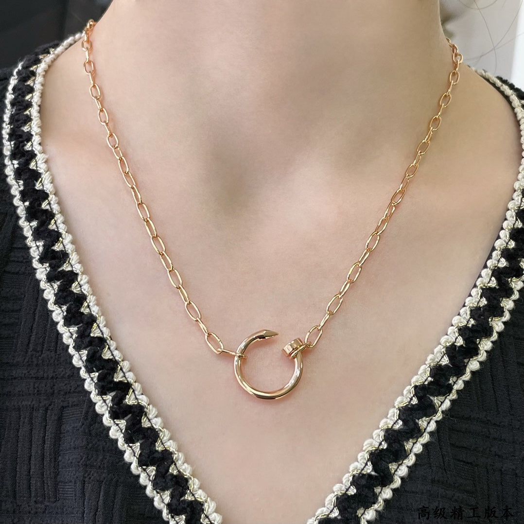 CARTIER JUSTE NECKLACE NO DIAMOND