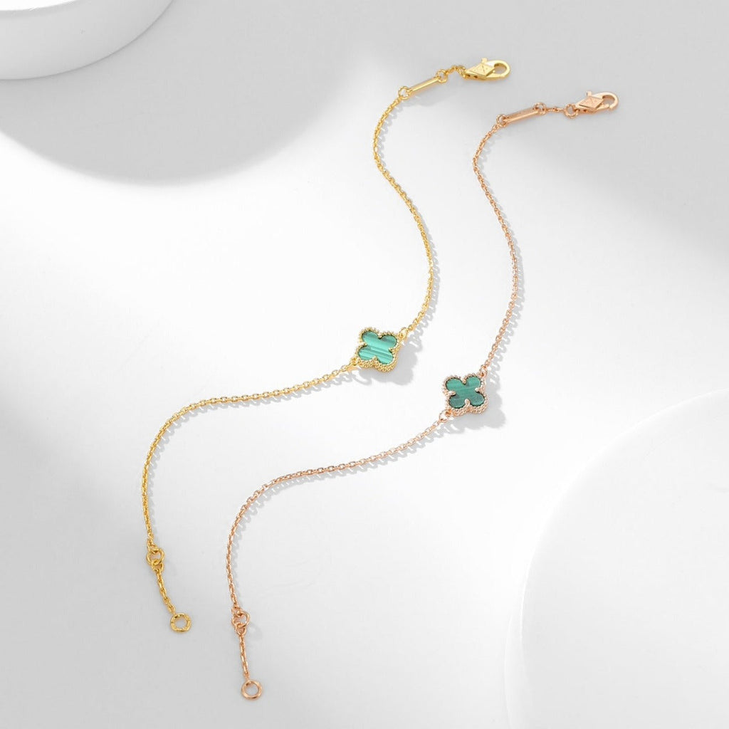 Van Cleef & Arpels CLOVER BRACELET MALACHITE 1 MOTIF