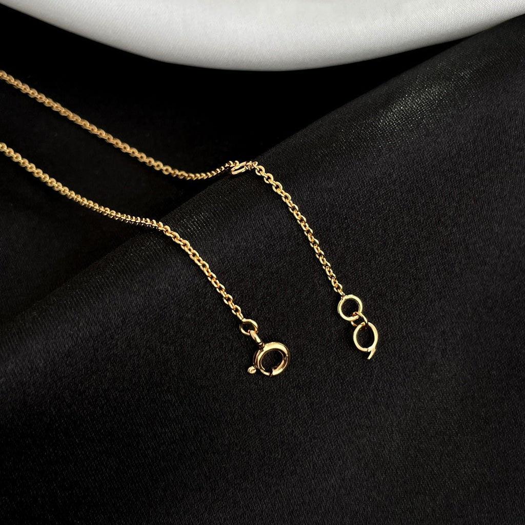 QEELIN WULU DOUBLE DIAMOND NECKLACE