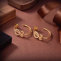 LOEWE LOEW GOLD HOOP EARRINGS