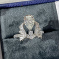 CHAUMET SOIR DE FETE SILVER DIAMOND RING