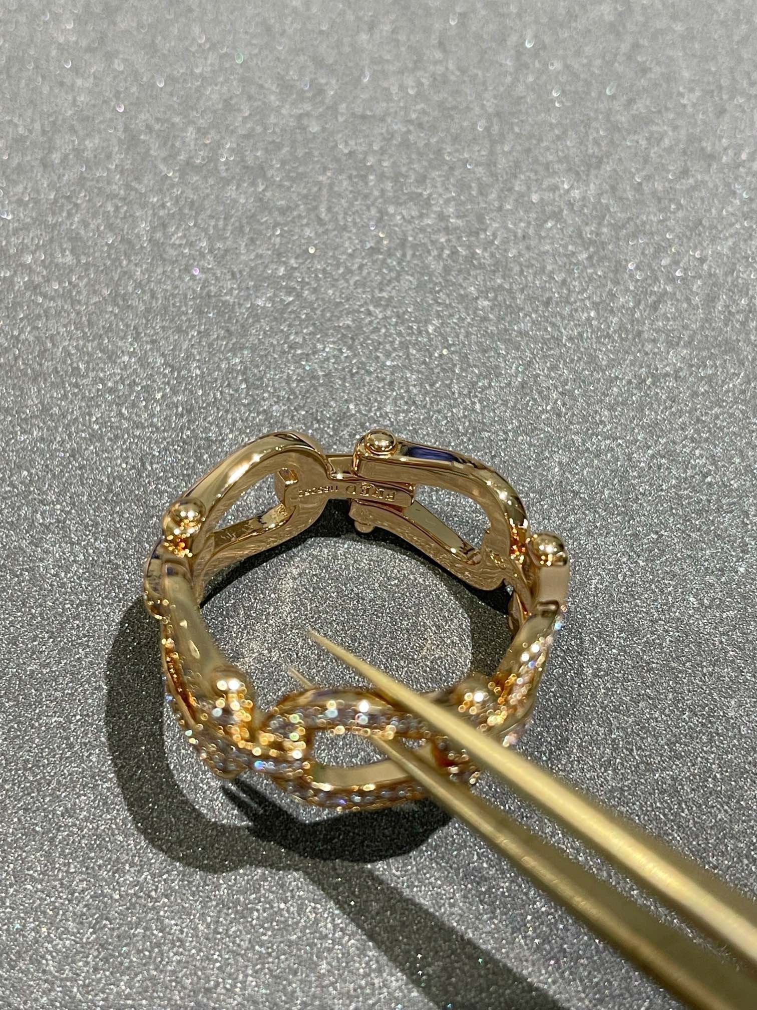 FRED FORCE 10 5 MOTIF DIAMOND RING