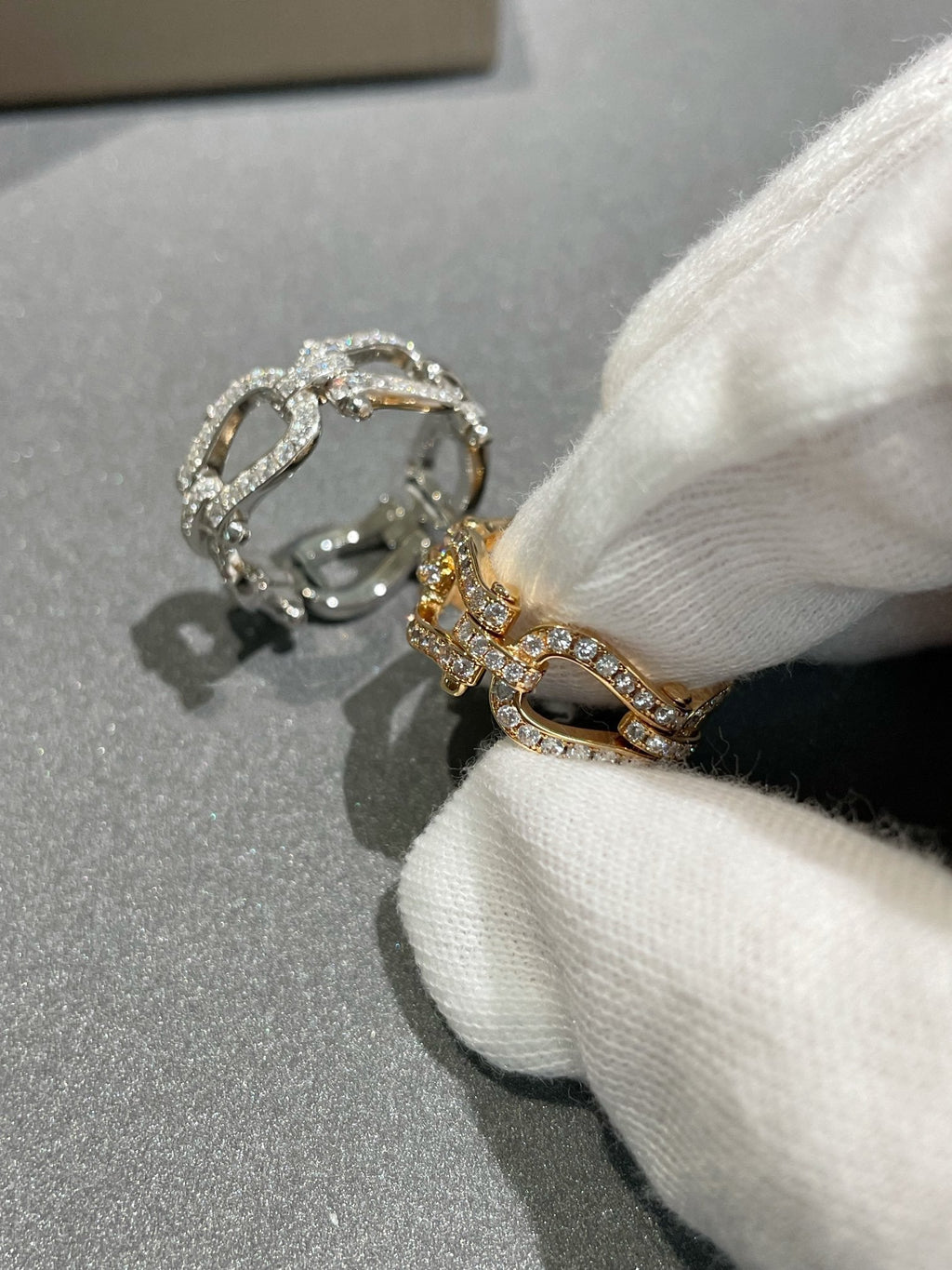 FRED FORCE 10 5 MOTIF DIAMOND RING