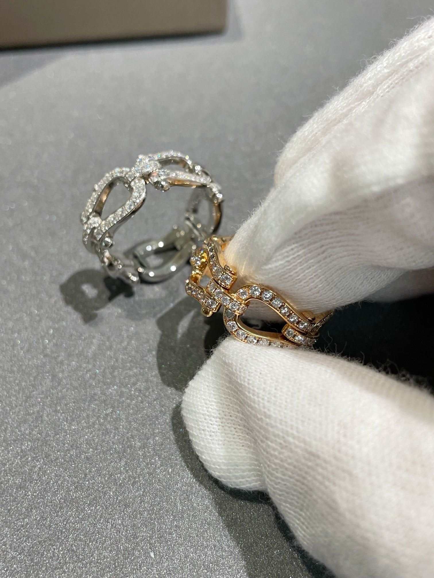 FRED FORCE 10 5 MOTIF DIAMOND RING