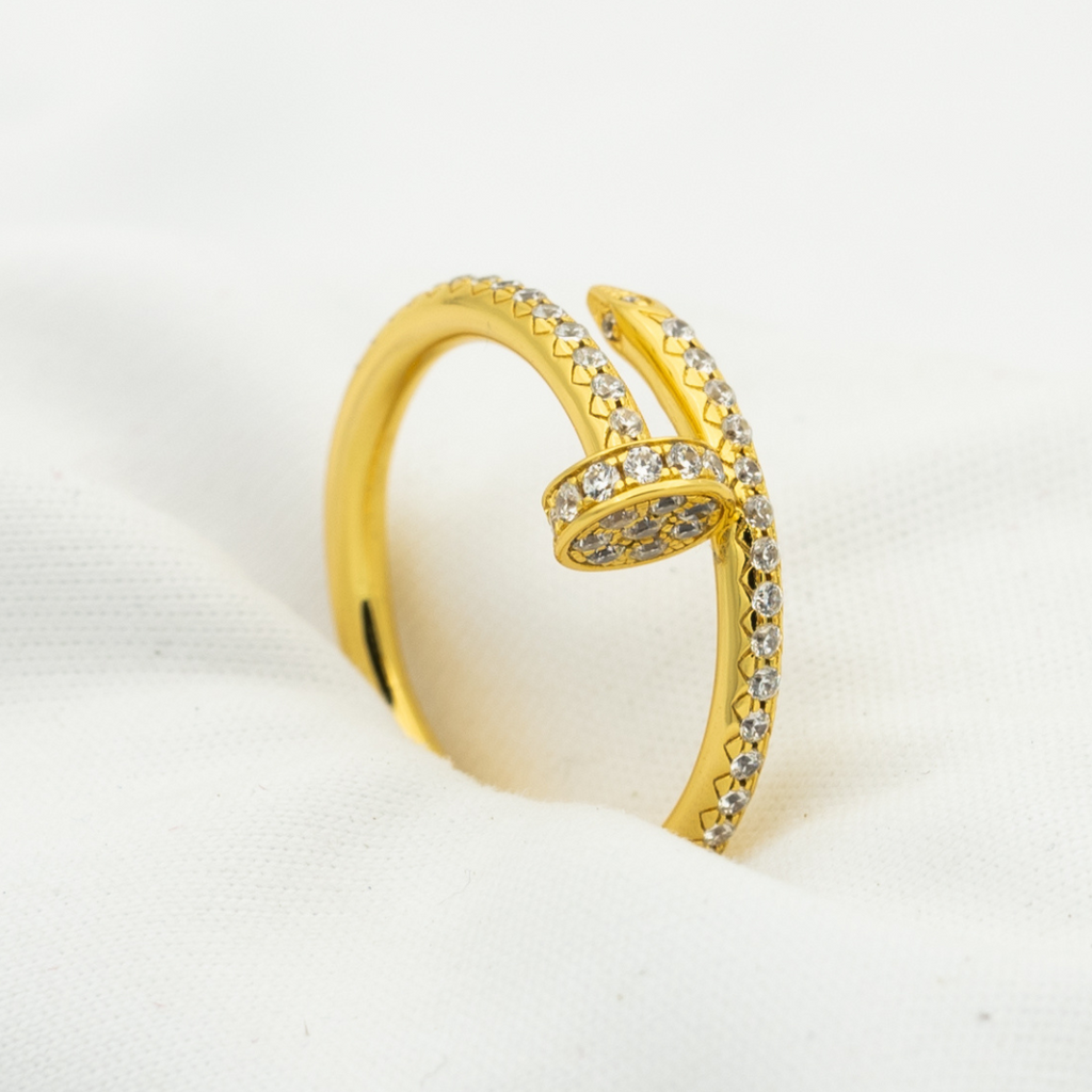CARTIER JUSTE RING 1.8MM DIAMONDS