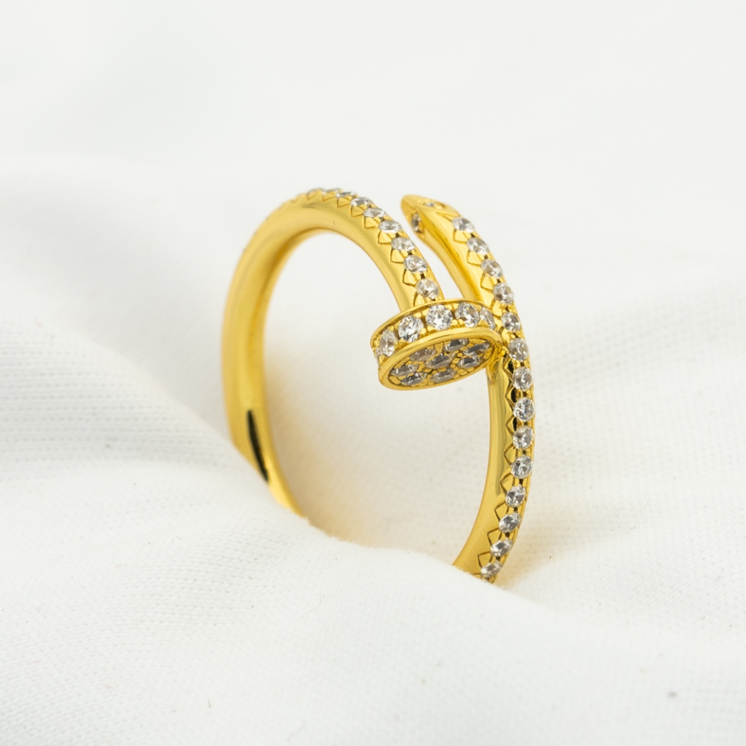 CARTIER JUSTE RING 1.8MM DIAMONDS