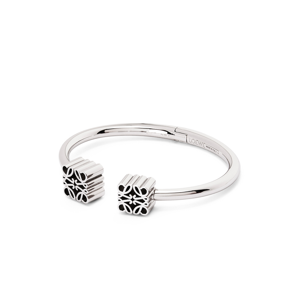 LOEWE ANAGRAM CUFF 2 MOTIFS BRACELET