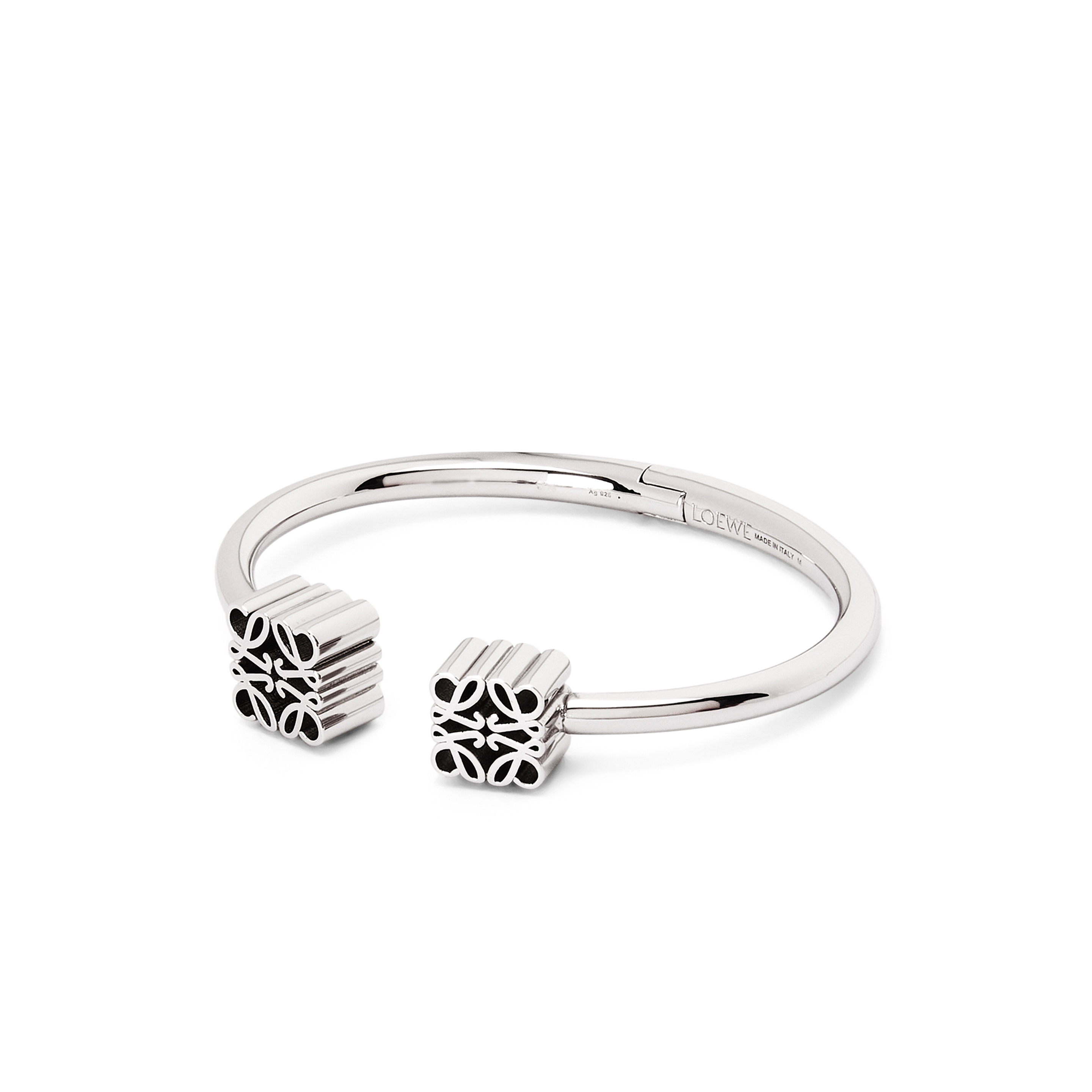 LOEWE ANAGRAM CUFF 2 MOTIFS BRACELET