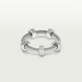 CARTIER NUTS AND BOLTS SILVER RING