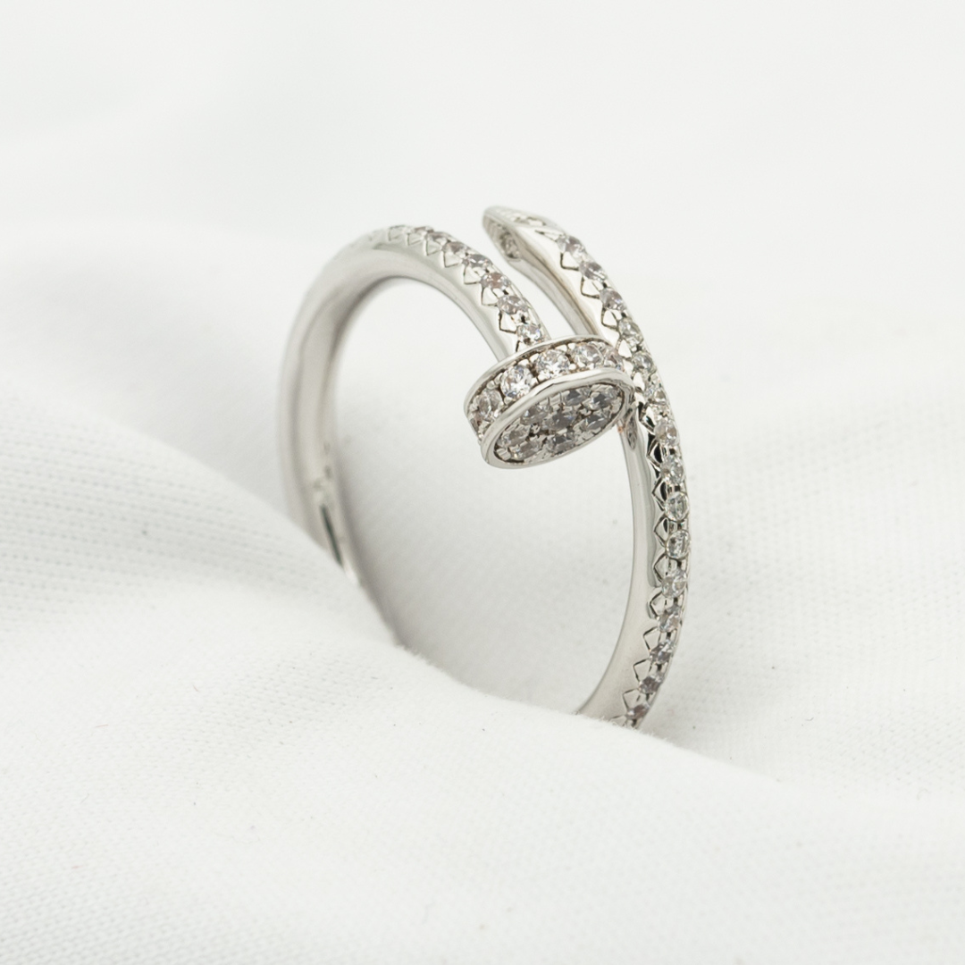 CARTIER JUSTE RING 1.8MM DIAMONDS