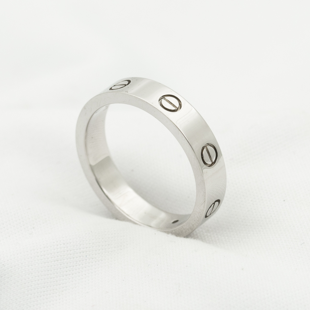 CARTIER LOVE RING 4MM 1 DIAMOND