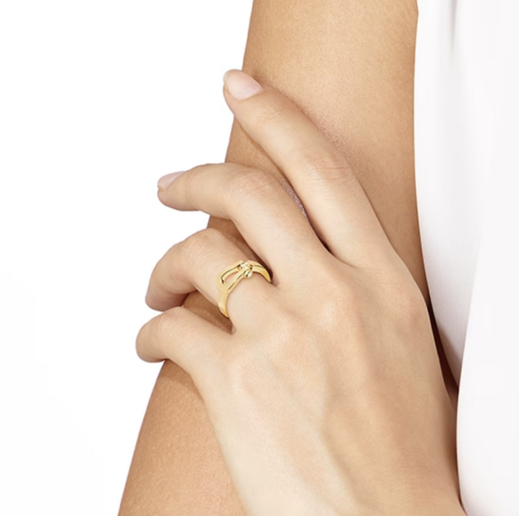 FRED FORCE 10 DIAMOND RING MEDIUM MODEL