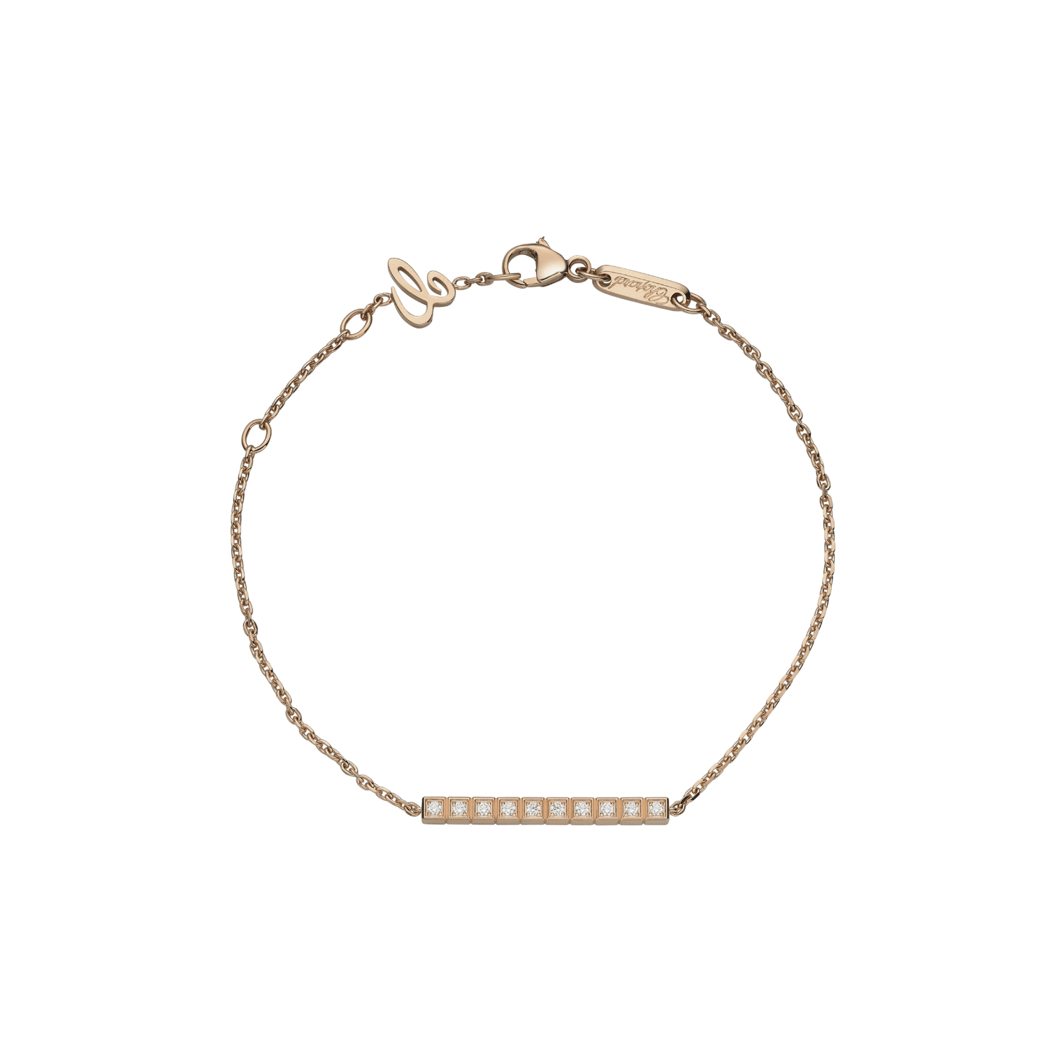 CHOPARD ICE CUBE 10 ELEMENTS FULL-SET BRACELET