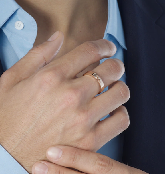 CHAUMET ALLIANCE LIENS ÉVIDENCE 4MM RING
