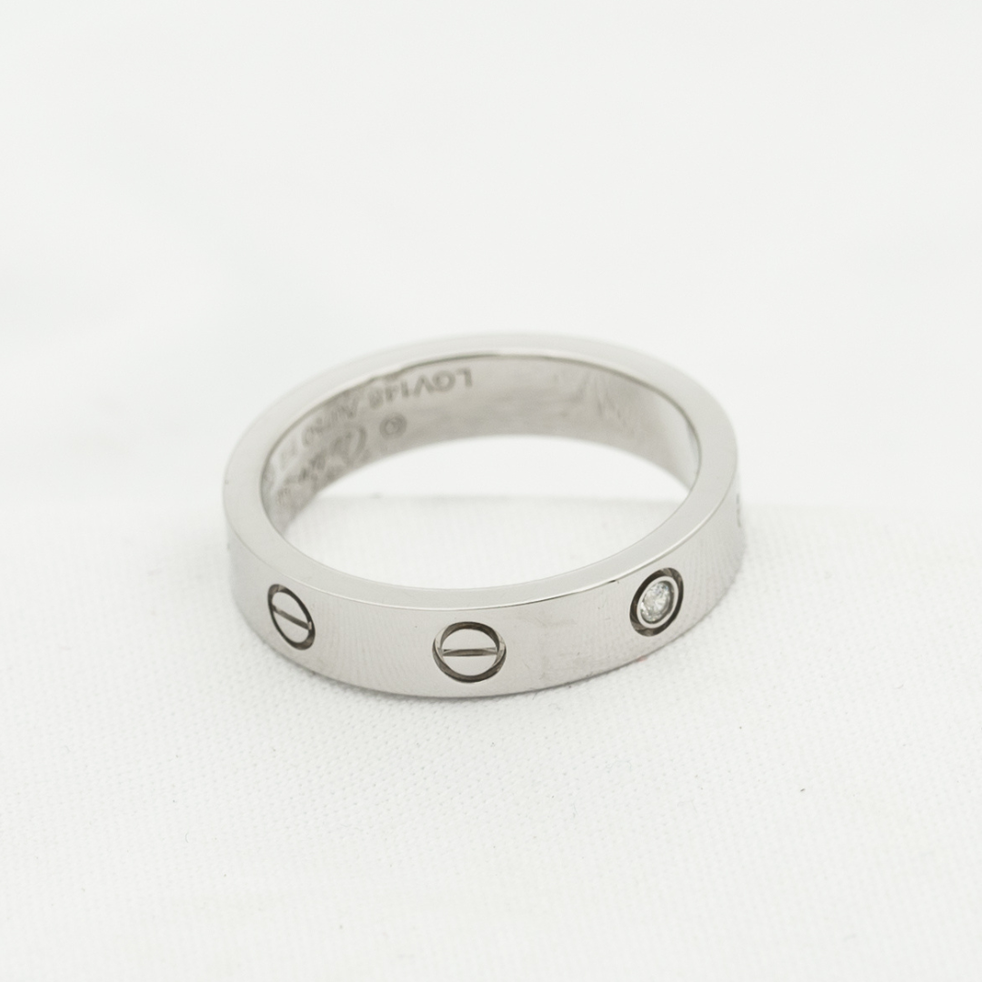 CARTIER LOVE RING 4MM 1 DIAMOND