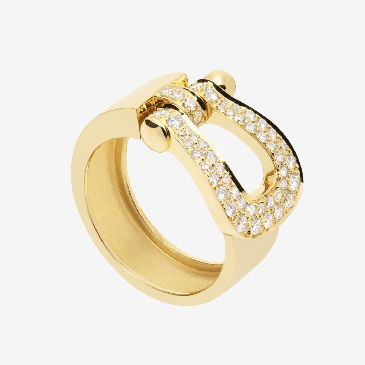 FRED FORCE 10 FULL DIAMOND RING LARGE MODEL