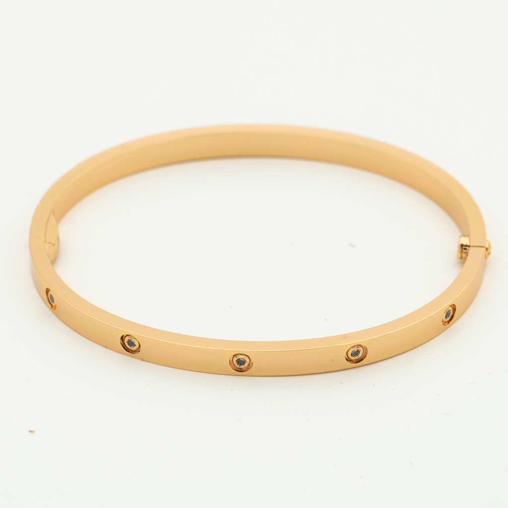 CARTIER LOVE BRACELET 3.65MM 10 DIAMONDS