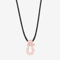 FRED FORCE 10 PENDANT FULL DIAMOND NECKLACE MEDIUM MODEL