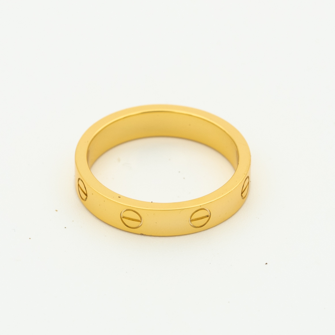 CARTIER LOVE RING 4MM 1 DIAMOND