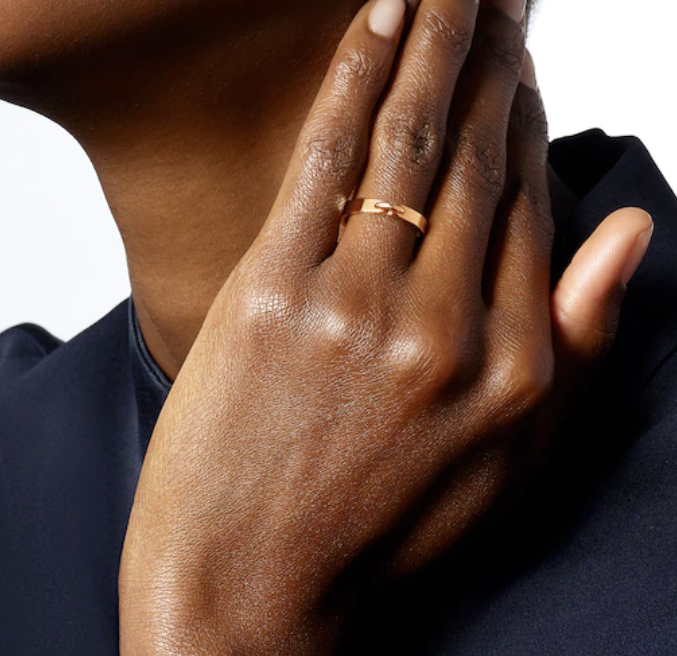 CHAUMET ALLIANCE LIENS ÉVIDENCE 3MM RING