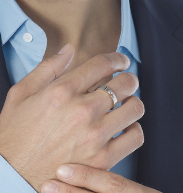 CHAUMET ALLIANCE LIENS ÉVIDENCE 4MM RING